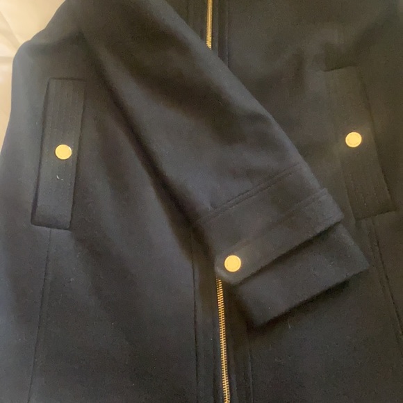 Michael Kors hooded wool jacket. Zipper closure - Picture 8 of 12